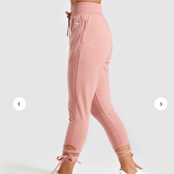 Gymshark Ark High Waisted Joggers Pink 